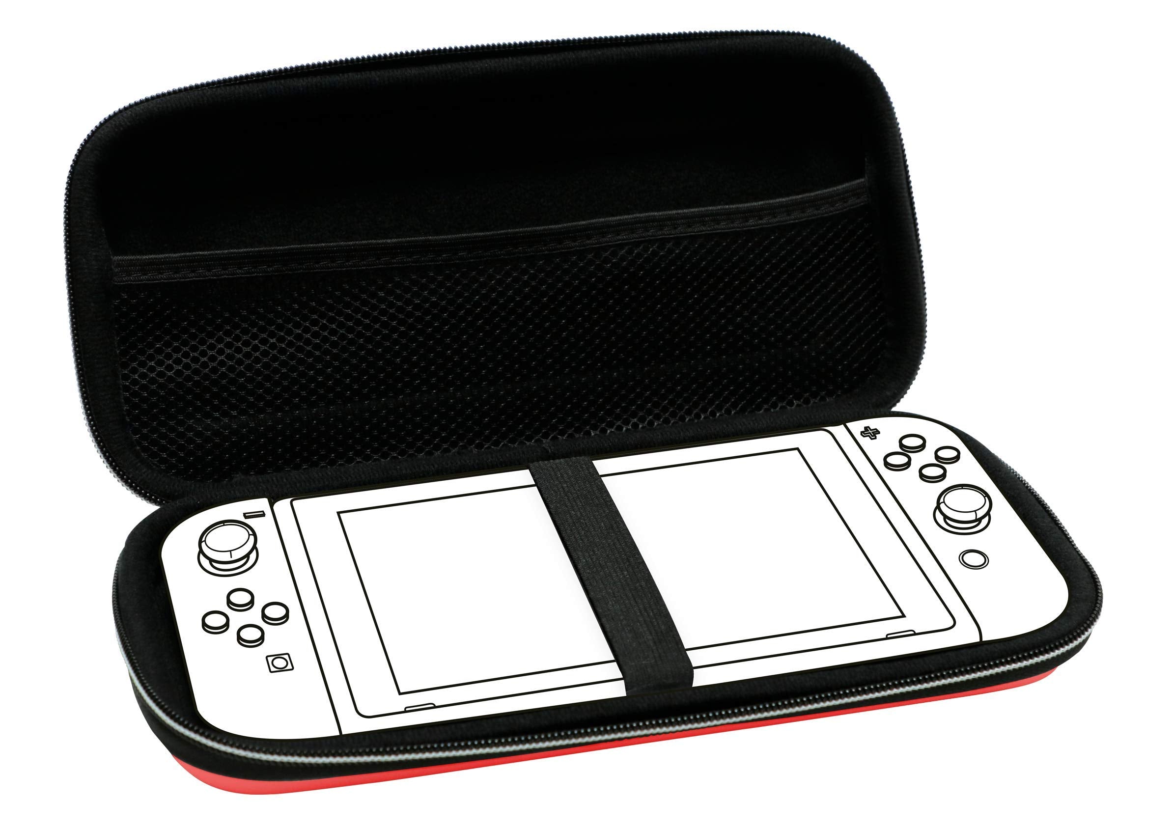 Funda Nacon Estuche Grande Rojo ( NINTENDO SWITCH - /Switch Lite) - Transporte Funda Nacon Estuche Grande Rojo ( NINTENDO SWITCH - /Switch Lite) - Transporte